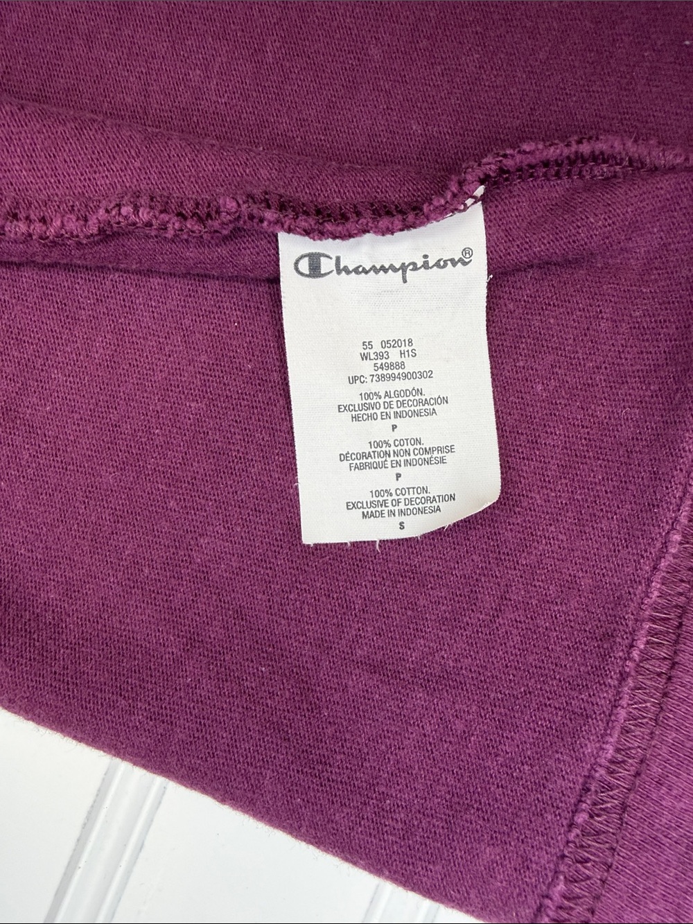 Champion Heritage Athletic Cropped boxy Tee 100%Cotton Size S embroidered logo - Picture 8 of 9